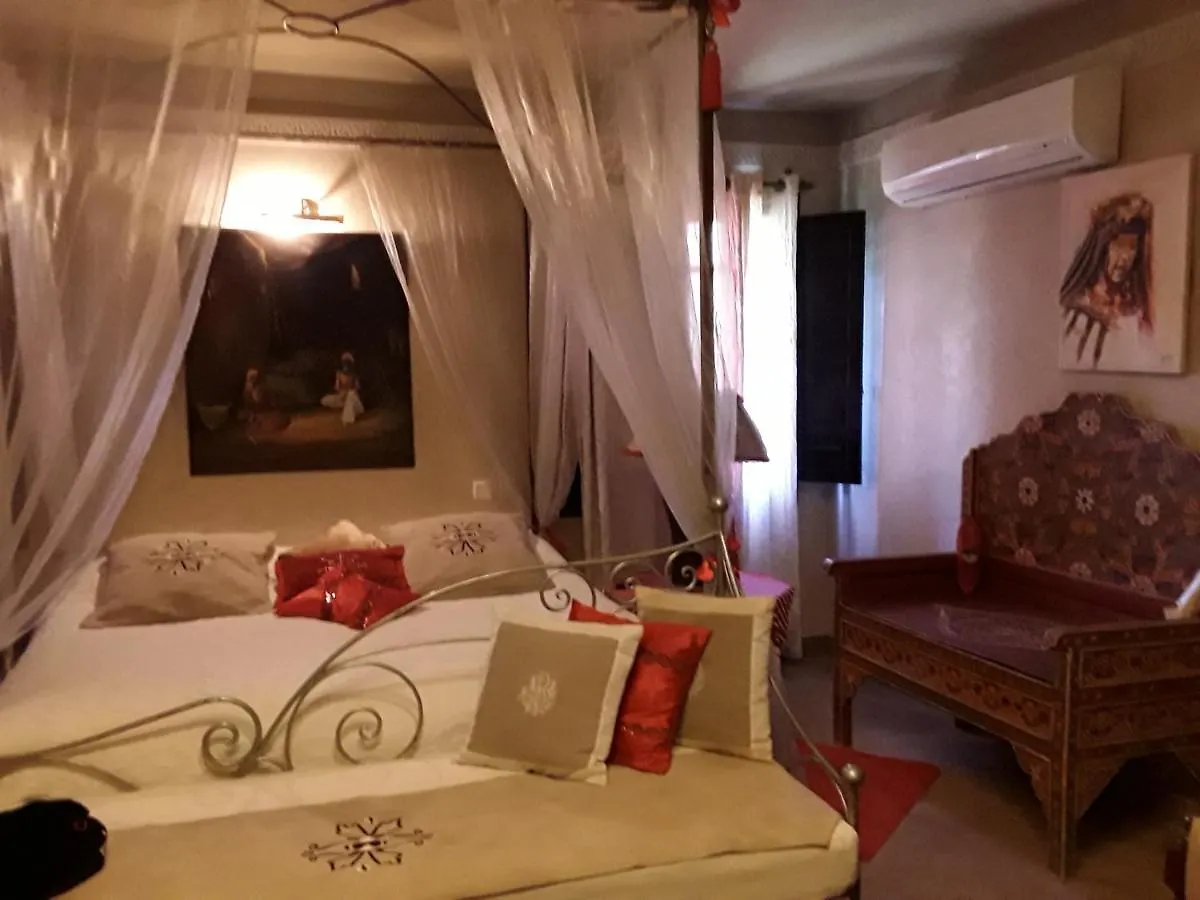 Riad Lola Maria Dans La Palmeraie Villa Marakeş