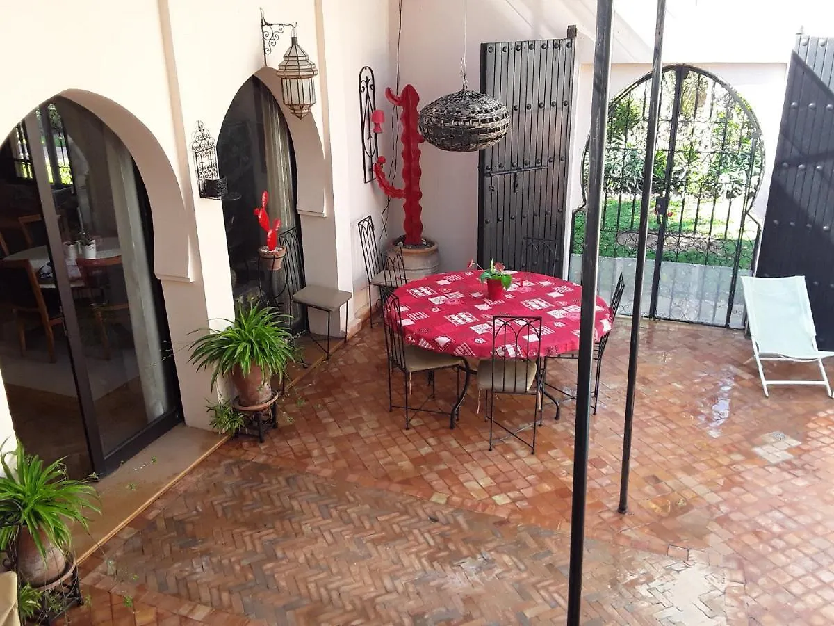 Riad Lola Maria Dans La Palmeraie Marakeş